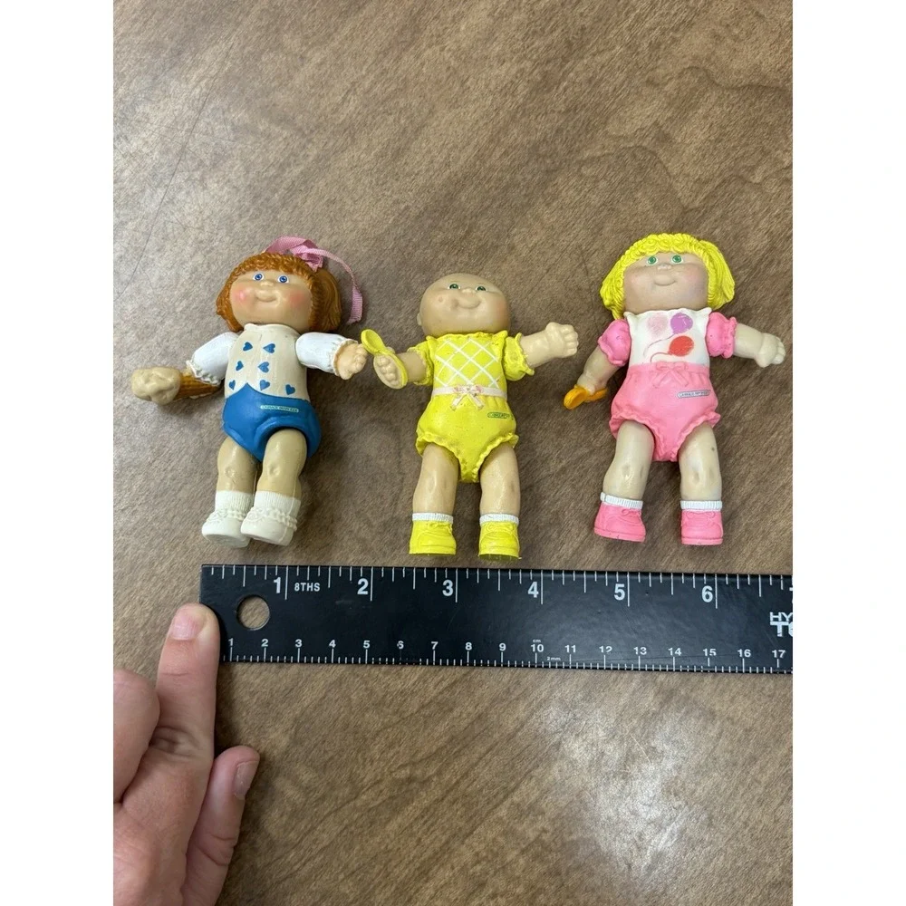 VTG 1984 OAA Inc Cabbage Patch Kids Mini Poseable PVC 3